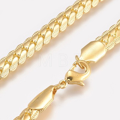 Brass Chain Necklaces Making NJEW-O101-06G-1