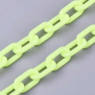 Opaque Acrylic Cable Chains X-SACR-N010-002I-1