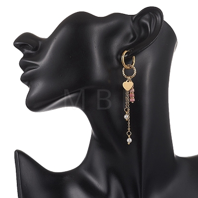 202 Stainless Steel Huggie Hoop Earrings EJEW-JE07243-1