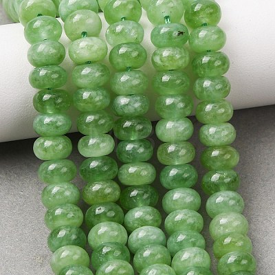 Natural White Jade Beads Strands G-E507-01-05-1