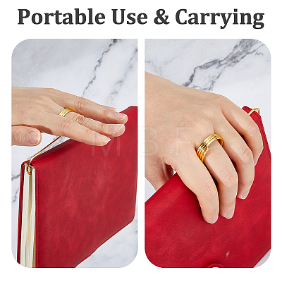 Alloy Book Clip AJEW-WH0609-633G-1