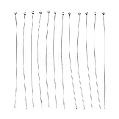 304 Stainless Steel Head Pins STAS-T065-70mm-20P-1
