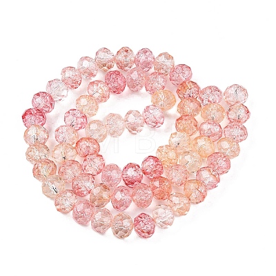 Transparent Glass Beads Strands GLAA-T023-4mm-A06-1