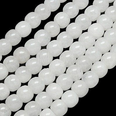 Natural Malaysia Jade Beads Strands G-B165-F13-10x10mm-1