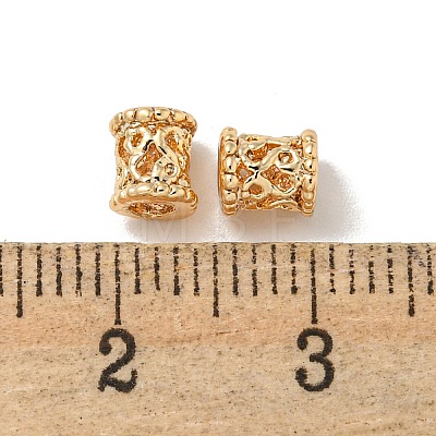 Brass Micro Pave Clear Cubic Zirconia Links Connector Charms KK-K378-25G-1