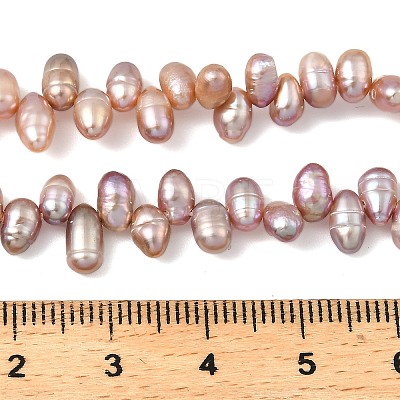 Natural Cultured Freshwater Pearl Beads Strands PEAR-I007-04A-01B-1