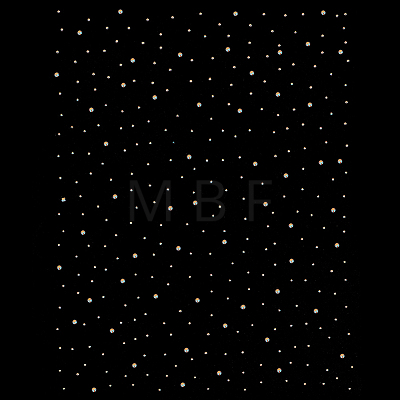 24Pcs Glitter Hotfix Rhinestone Sheet DIY-FG0010-10A-1