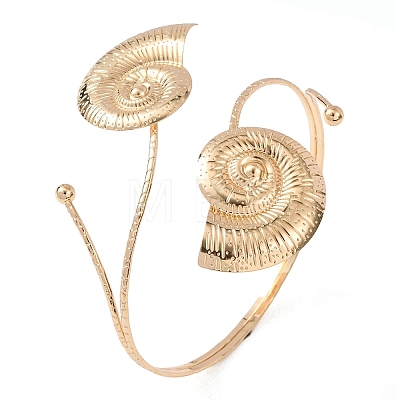 Alloy Cuff Bangles BJEW-Z168-01G-01-1