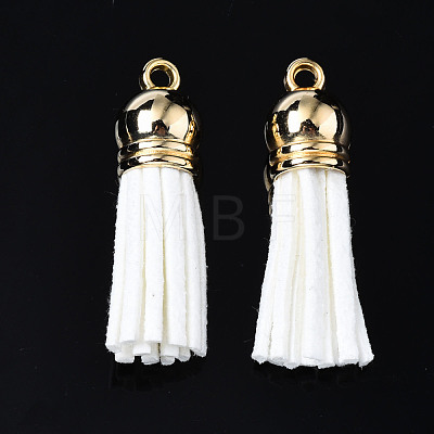 Faux Suede Tassel Pendant Decorations FIND-T002-B40-1