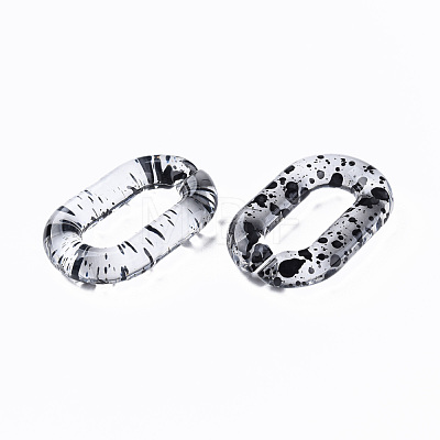 Transparent Acrylic Linking Rings OACR-N009-013A-08-1