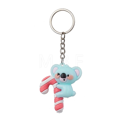 Cartoon Candy Koala PVC Plastic Keychain KEYC-JKC00668-1