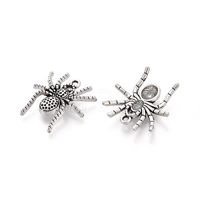 Tibetan Style Alloy Pendants TIBEP-T054-01AS-1