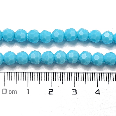 Opaque Glass Beads Stands EGLA-A035-P6mm-D08-1