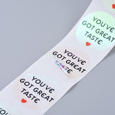 You've Got Great Taste Stickers DIY-L035-004B-1