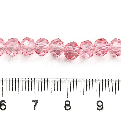 Transparent Baking Paint Glass Beads X1-DGLA-A034-T6mm-D08-1