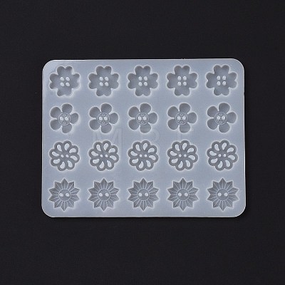 DIY Button Silicone Molds DIY-K058-12-1