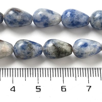 Natural Blue Spot Jasper Beads Strands G-B106-A15-02-1