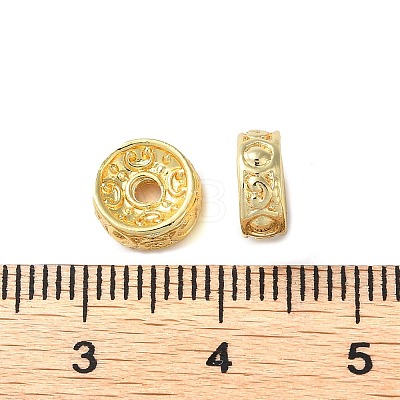 Rack Plating Brass Beads KK-M269-03G-1