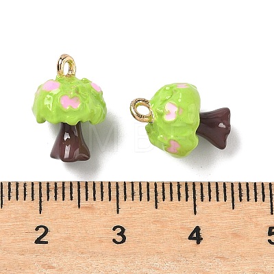 Alloy Enamel Pendants FIND-A060-01G-02-1