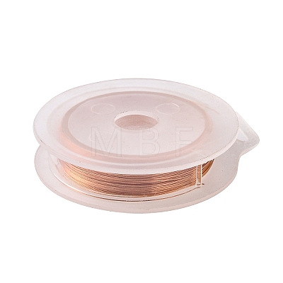 Round Copper Wire for Jewelry Making CWIR-WH0001-0.4mm-02-1-1