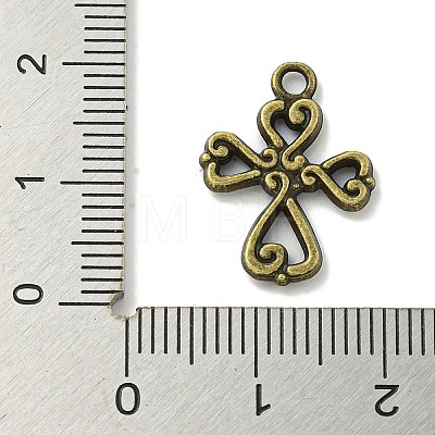 Tibetan Style Alloy Pendants TIBE-I026-6009AB-1