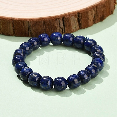 Natural Lapis Lazuli Stretch Bracelets BJEW-F523-06B-1