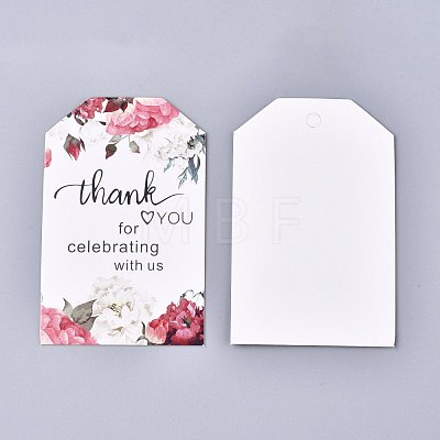 Thank You for Celebrating with Us Paper Gift Tags CDIS-K002-D01-1