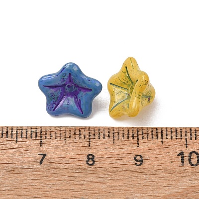 Handmade Lampwork Beads LA-CBAD2DB-01C-1