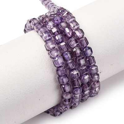 Cubic Zirconia Bead Strands ZIRC-P109-01B-03-1