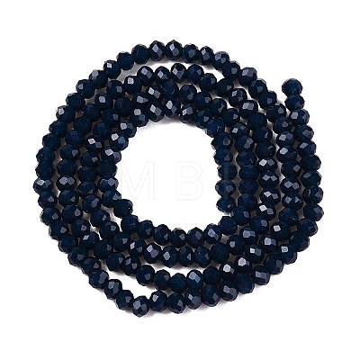 Opaque Solid Color Imitation Jade Glass Beads Strands LS-EGLA-A044-P2mm-D16-1