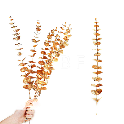 Plastic Artificial Eucalyptus Leaves PW-WG8731F-04-1