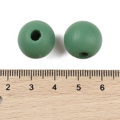 Wood European Beads WOOD-M014-01H-1