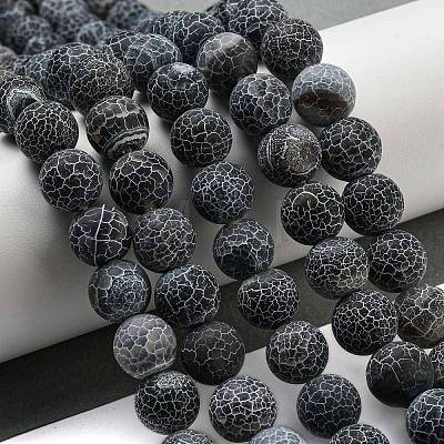 Natural Weathered Agate Beads Strands G-P538-A01-02-1