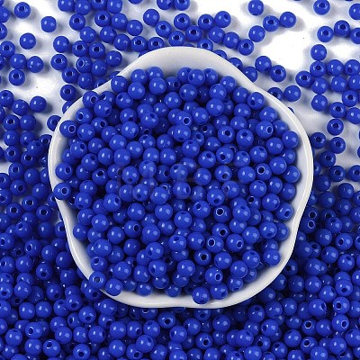 Opaque Acrylic Beads SACR-A007-01C-26-1