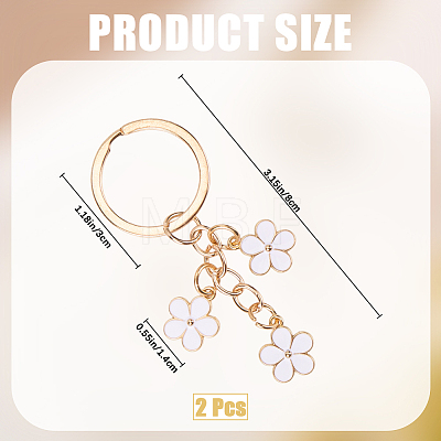 Zinc Alloy Keychain KEYC-WH20004-10A-1