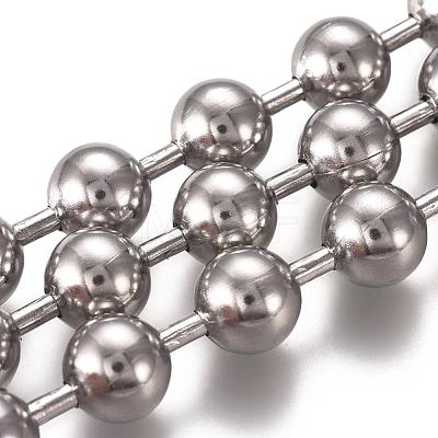 304 Stainless Steel Ball Chains CHS-E021-13L-P-1