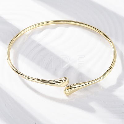 Alloy Arm Cuff Bangles Girl Women AJEW-A063-02G-1