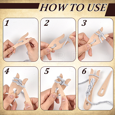 1Pc Stainless Steel Knitting Loom Hook DIY-NB0016-50-1