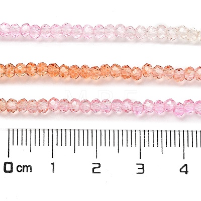 Transparent Painted Glass Beads Strands DGLA-A034-T2mm-A20-1