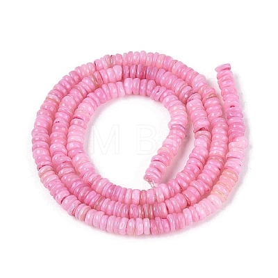 Natural Freshwater Shell Beads Strands SHEL-Q028-01E-1