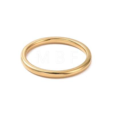 201 Stainless Steel Simple Thin Plain Band Ring for Women RJEW-I089-27G-1