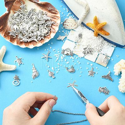 15Pcs Tibetan Style Alloy Pendants FIND-CJC0017-89-1