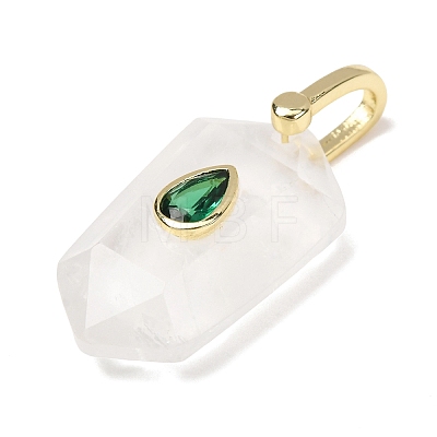 Natural Quartz Crystal Pendants GG-CBA5FCC-01G-08-1