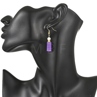 304 Stainless Steel Dangle Earrings EJEW-JE07294-1