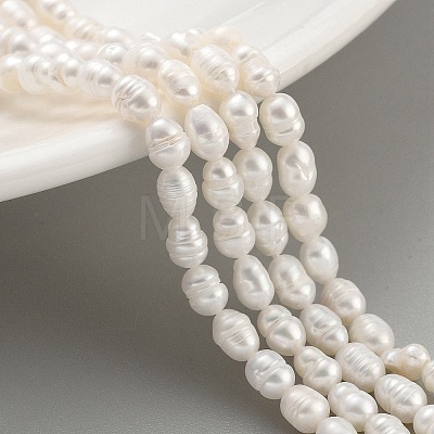 Natural Cultured Freshwater Pearl Beads Strands PEAR-P062-03A-1