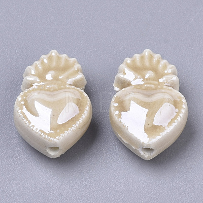 Handmade Porcelain Beads X-PORC-T005-005H-1