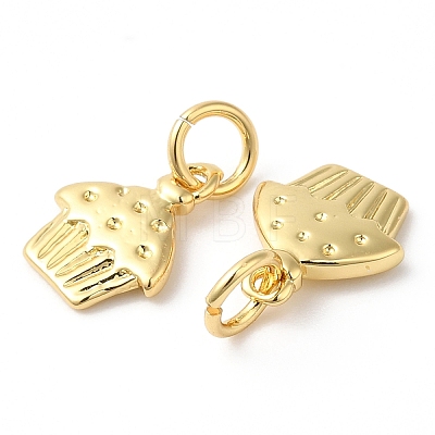 Eco-Friendly Rack Plating Brass Charms KK-R143-10G-1