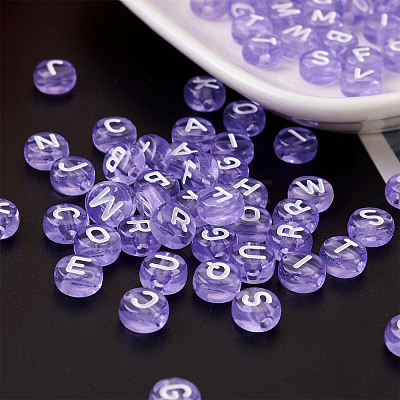 Transparent Acrylic Beads TACR-TA0001-10H-1
