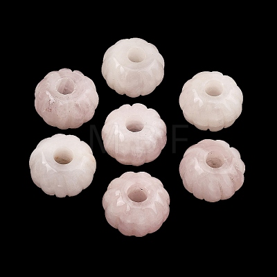 Natural Rose Quartz Carved Beads GG-CBA02C4-07A-1