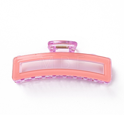 Rectangle PVC Big Claw Hair Clips PW23031354276-1